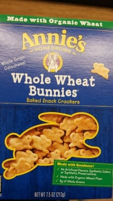 Baked Snack Crackers, Whole Wheat