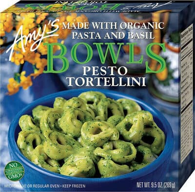 Pesto Tortellini Made With Organic Wheat And Basil Bowls