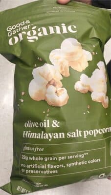 Olive Oil & Himalayan Salt Popcorn