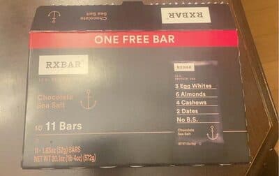 Chocolate Sea Salt Protein Bar