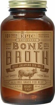 Beef Jalapeno Sea Salt Bone Broth