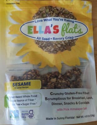Original Recipe Sesame With Pink Himalayan Salt Savory Crisp