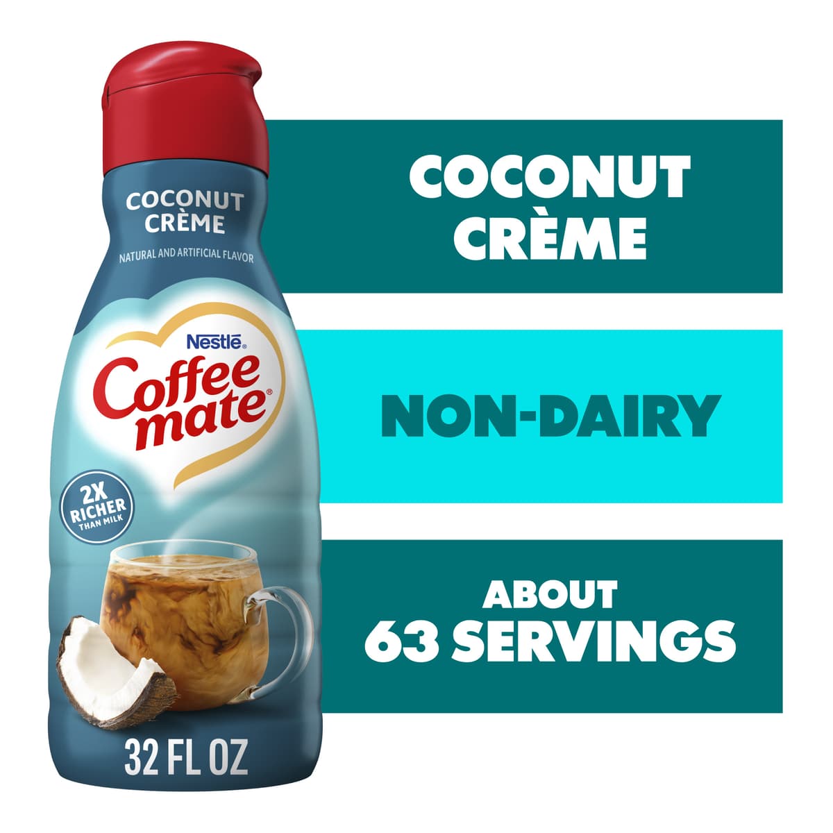 Coconut Creme Flavor Coffee Creamer